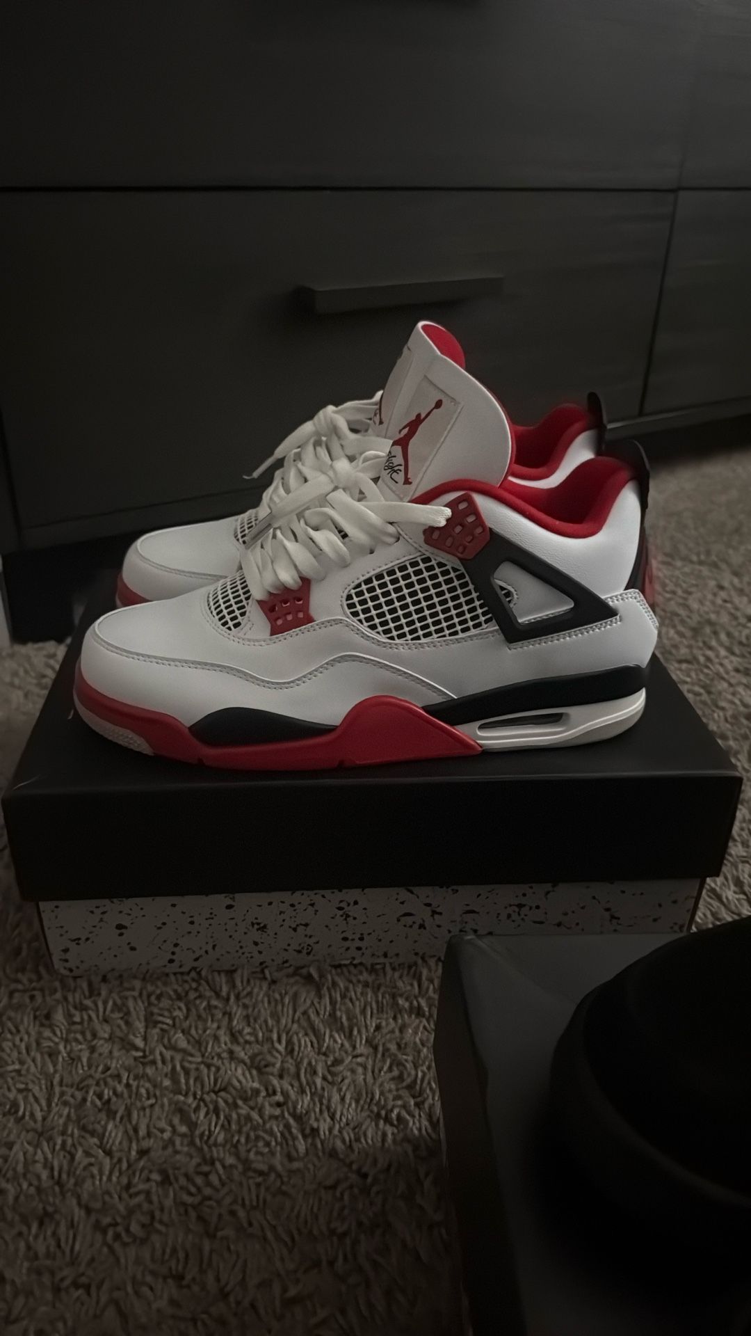 Jordan 4s/ FIRE REDS