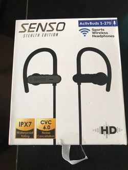 Senso activbuds s-270 sports wireless headphones