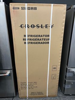New Crosley 30” Wide French Door Stainless Steel Refrigerator