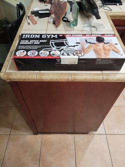 Iron Gym Total Upper Body Work Out Bar As Seen On TV