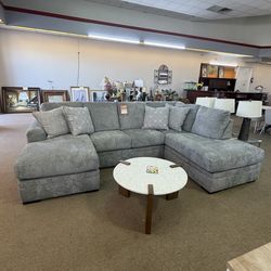 New Ashley Sectional Sofa Double Chaise