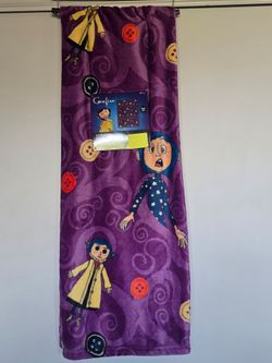 💜 Coraline Blanket 🚨 FIRM PRICE 🚨