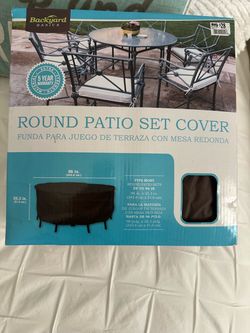 Round Patio Set Cover