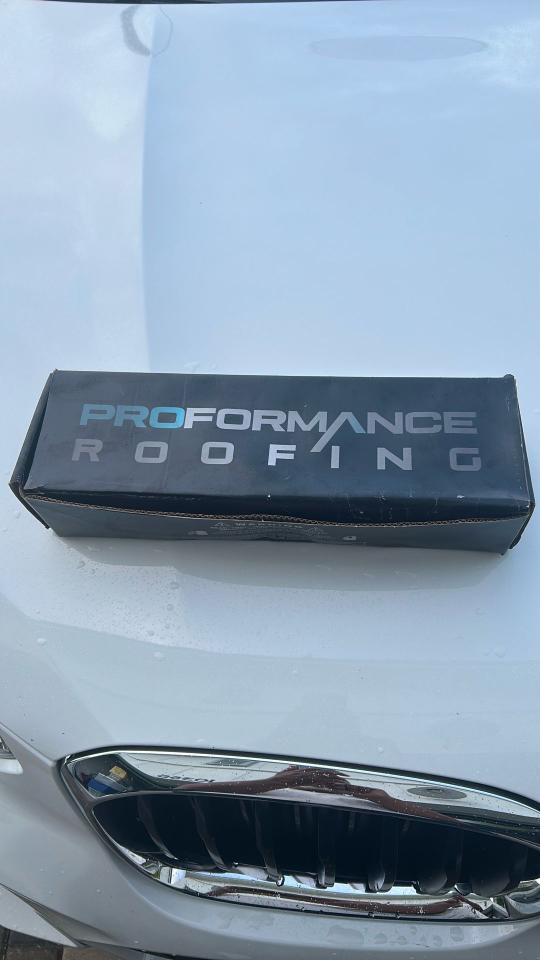 Brand new box of roofing nails