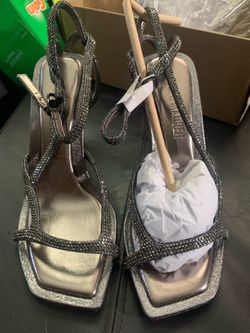 Steve Madden rhinestone heels