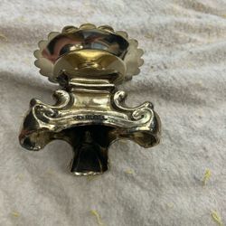 Vintage Rubel 1960S Silver Candle Stick Holder