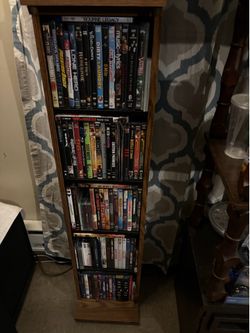 I have a lot of movies and good condition with the movie stand