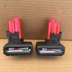 M12 5.0 Milwaukee Batteries 