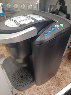 KEURIG K DUO SINGLE SERVE K CUP POD COFFEE MAKER BLACK