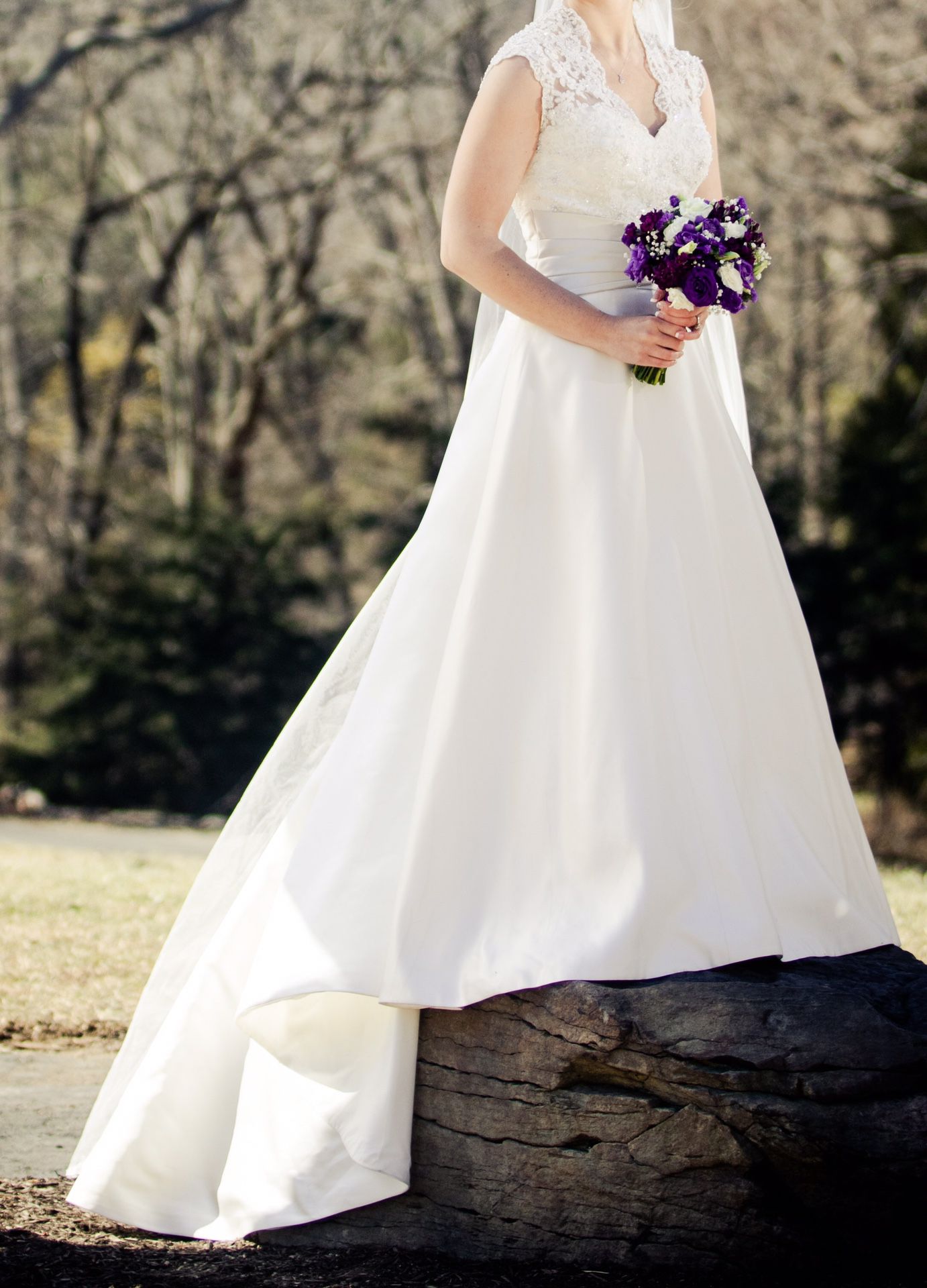 Ivory Wedding Dress – Size 10