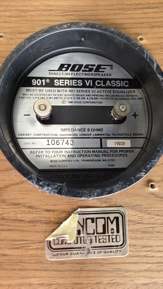 Bose 901 Series VI Speakers