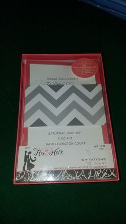 Bridal invitation