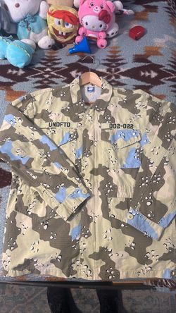 Undefeated UNDFTD Camo Button-Up Shirt