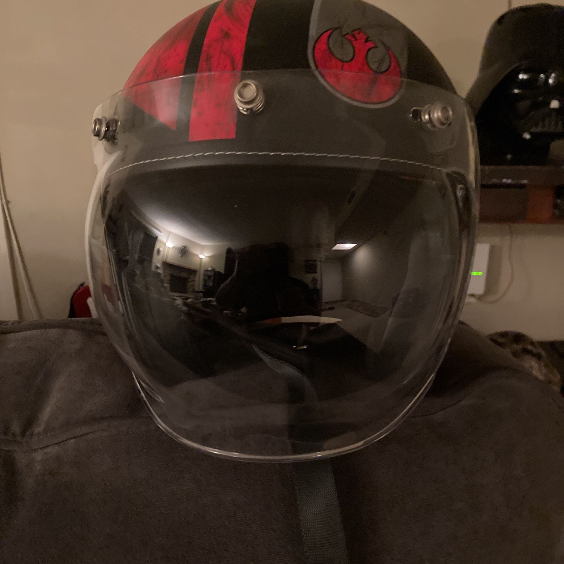 DOT) Certified Star Wars Poe Motorcycle Helmet