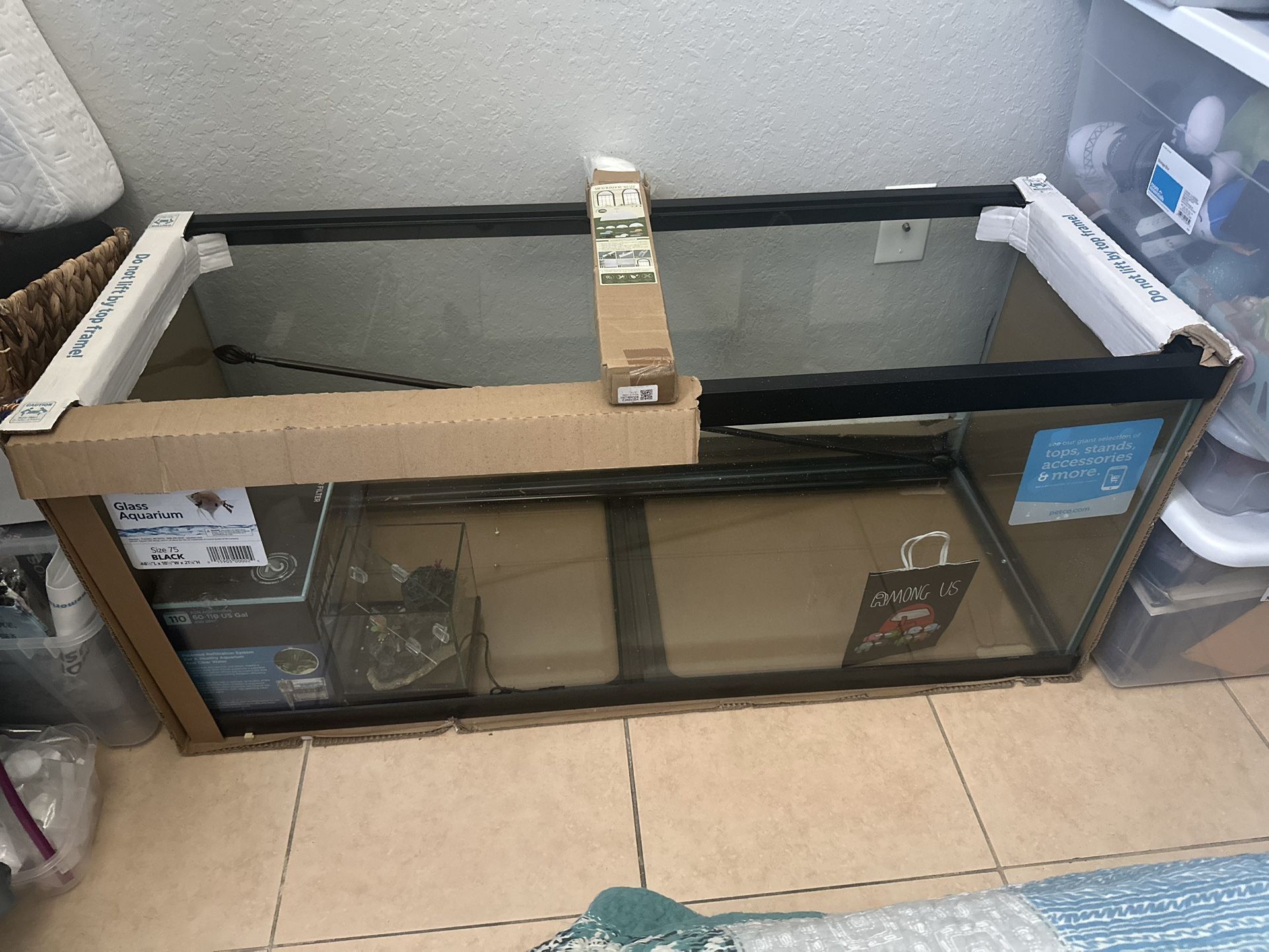 75 Gallon Fish Tank With Filter