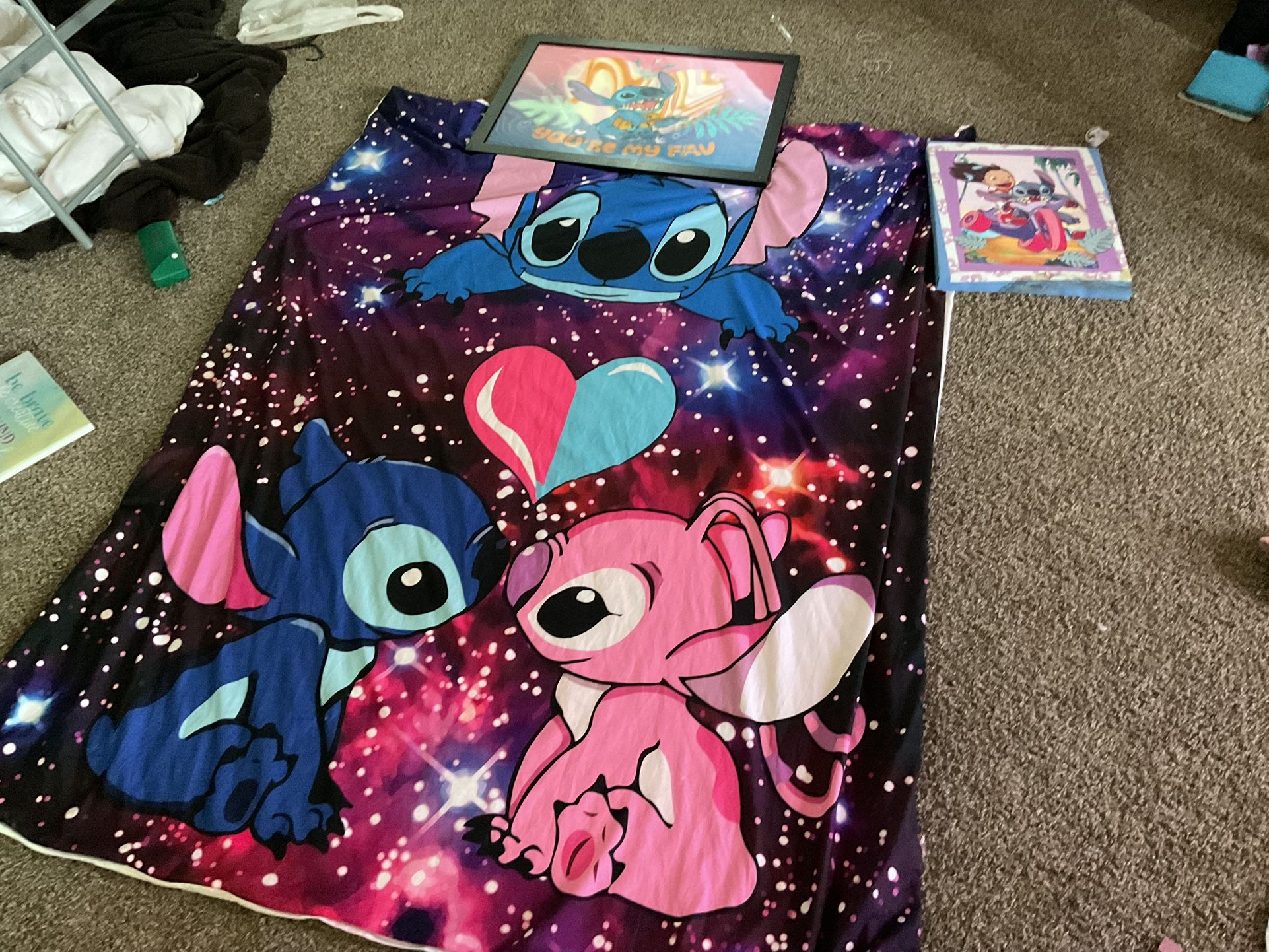 Lee Lo And Stitch Decorations And duvet cover,