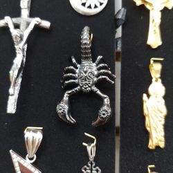 Black Stainless Steel Charm 