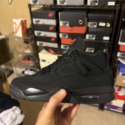 Jordan 4 Black Cat Size 7Y