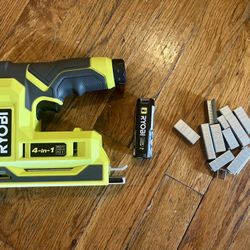Ryobi 4-in-1 stapler/nailer