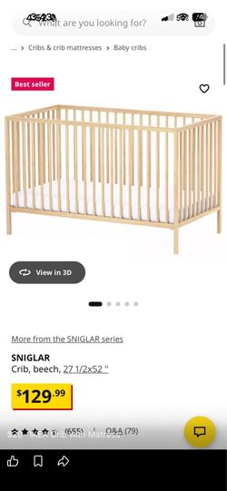 IKEA Crib Sniglar