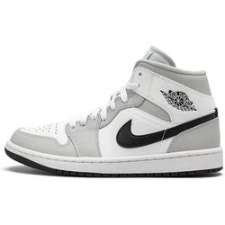 Nike Shoes Womens 6 Grey Fog White Air Jordan 1 Mid Athletic Sneaker Casual