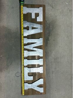 Kitchen / indoor/ wooden Family sign