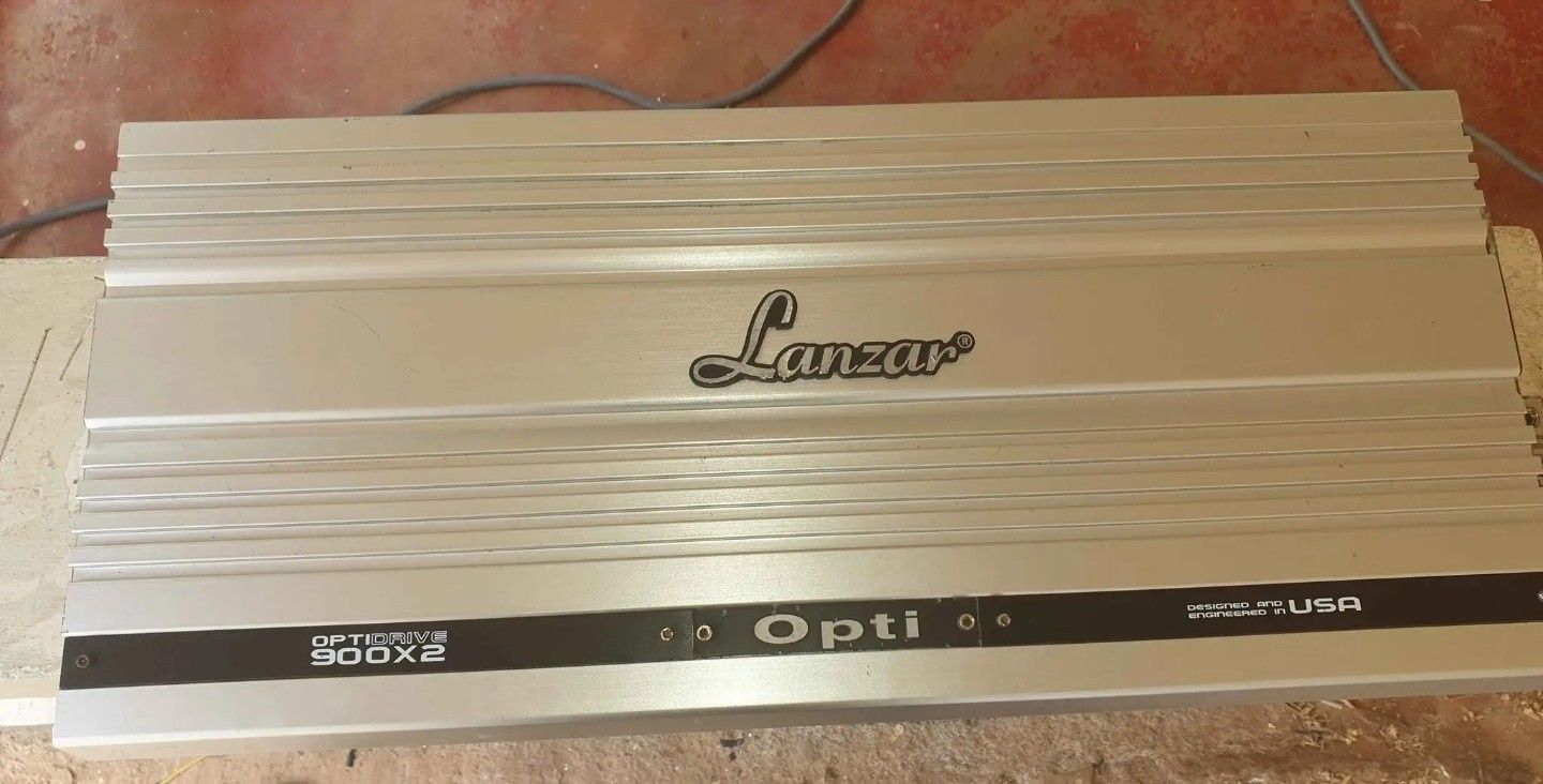 Lanzar Optidrive Opti900X2 3500 Watt 2 Channel Competition Amplifier
