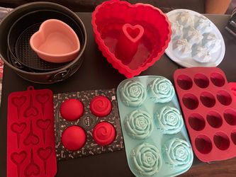 Silicone Baking Mold Set with Springform Pan