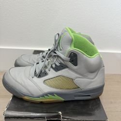  Air Jordan 5 Retro Green Bean 2006 Sz 9.5