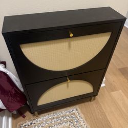 Entry way shoe cabinet