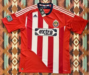 Vintage MLS 2008 Adidas ClimaLite Chivas USA Home Soccer Jersey Men's XL NWT