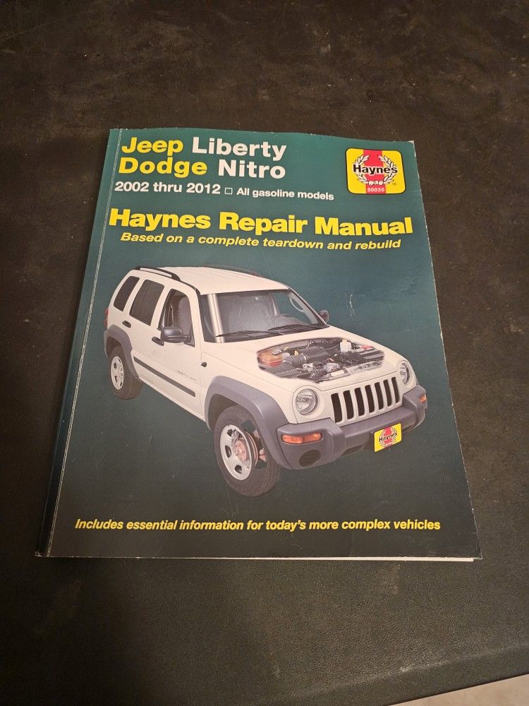 Haynes Jeep Liberty Repair Manual