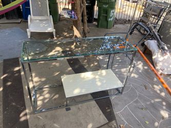 Glass table