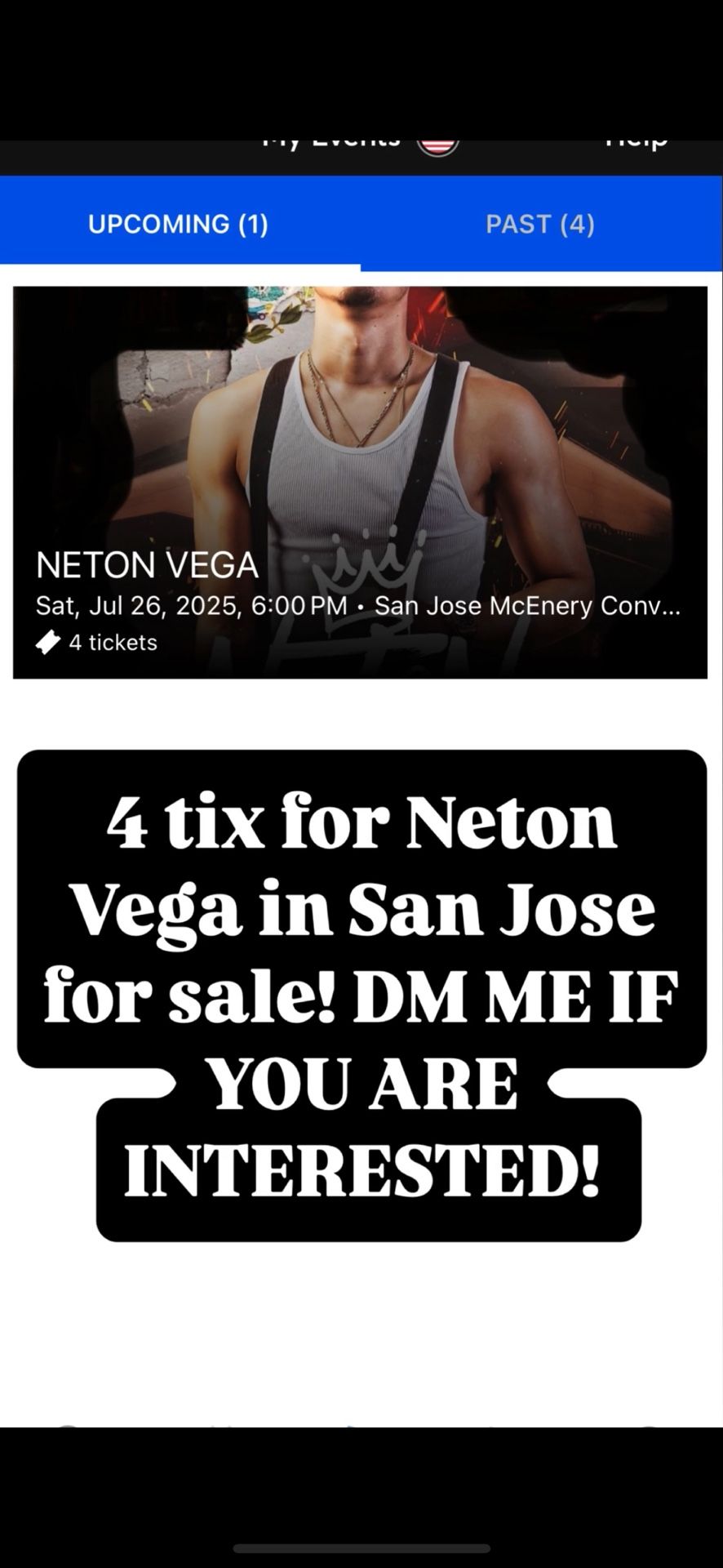 Neton Vega Tix San Jose
