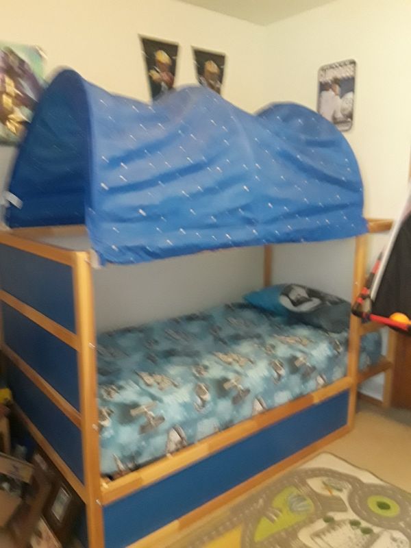 Ikea Kura Childs Reversable Loft Bed Will Include Canopy Ikea Kura Childs Reversable Loft Bed Will Include Canopy Rug And Twin Mattress All For 150 00
