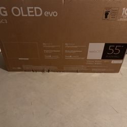 55in LG Oled C3 Tv Open Box 