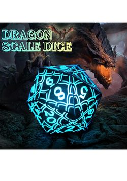 Juego de dados LED recargables para D&D  Geniales dados luminosos con carga inalámbrica para Dungeons & Dragons — Dados poliédricos ZHOORQI: Regalos p