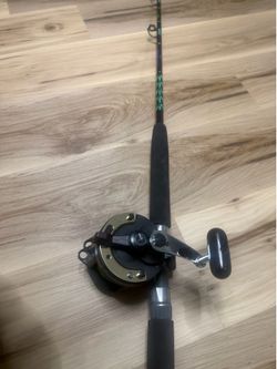 Sea Stryker billfisher pole with  shimano tld20 reel