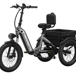 Mokwheel Granite E-Trike — Folding Electric Tricycle