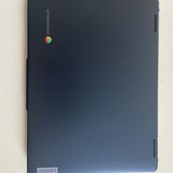 Chrome Navy Blue Laptop (touchscreen)