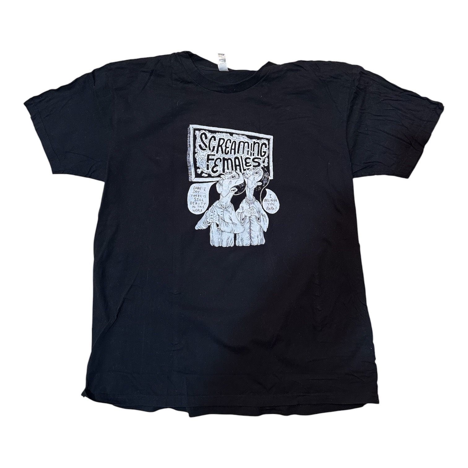 Screaming females band shirt XL