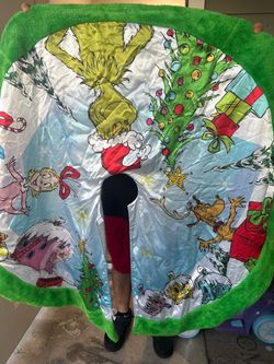 Grinch skirt for tree