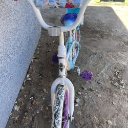 Frozen Theme Kid Bike $50