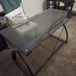 Glass Desk