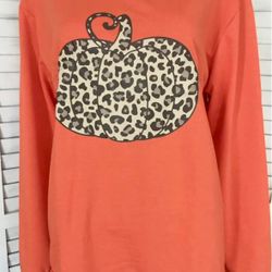 Pumpkin Sweatshirt, Large 