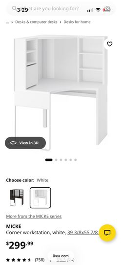 IKEA desk