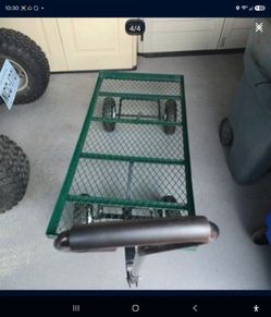 Brand New Put Together Garden Cart.   ( 1100  Pounds) (New)