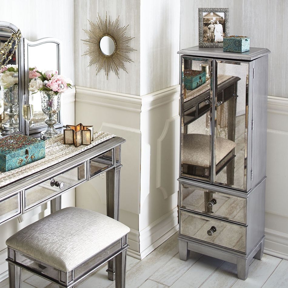 Mirrored Nightstand Pier One