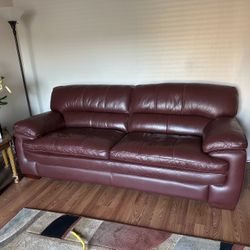 Leather La-Z-Boy Sofa - Very New & Nice - Best Offer