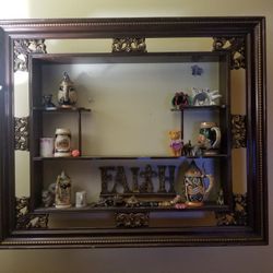Wooden Hanging shelf